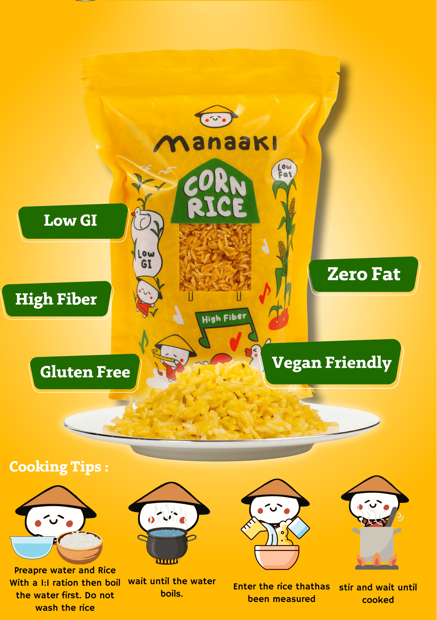 Corn rice