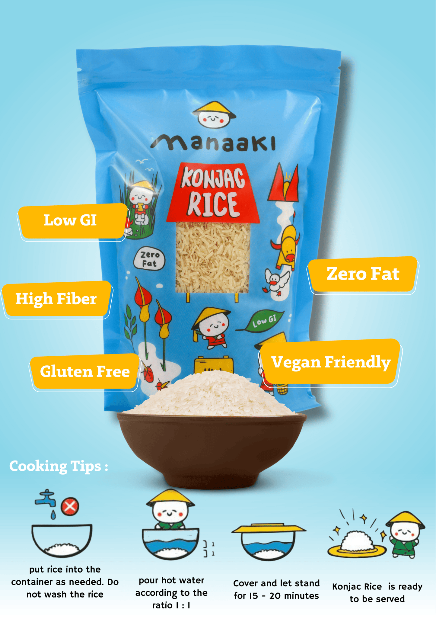 Konjac Rice